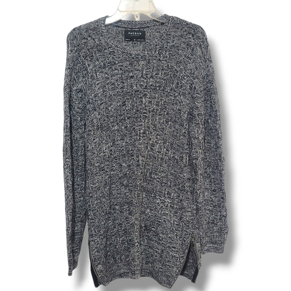 *NWT* PACSUN - Medium Black and White Knit Sweater
